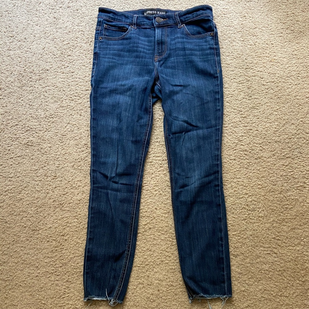 Cropped high rise legging